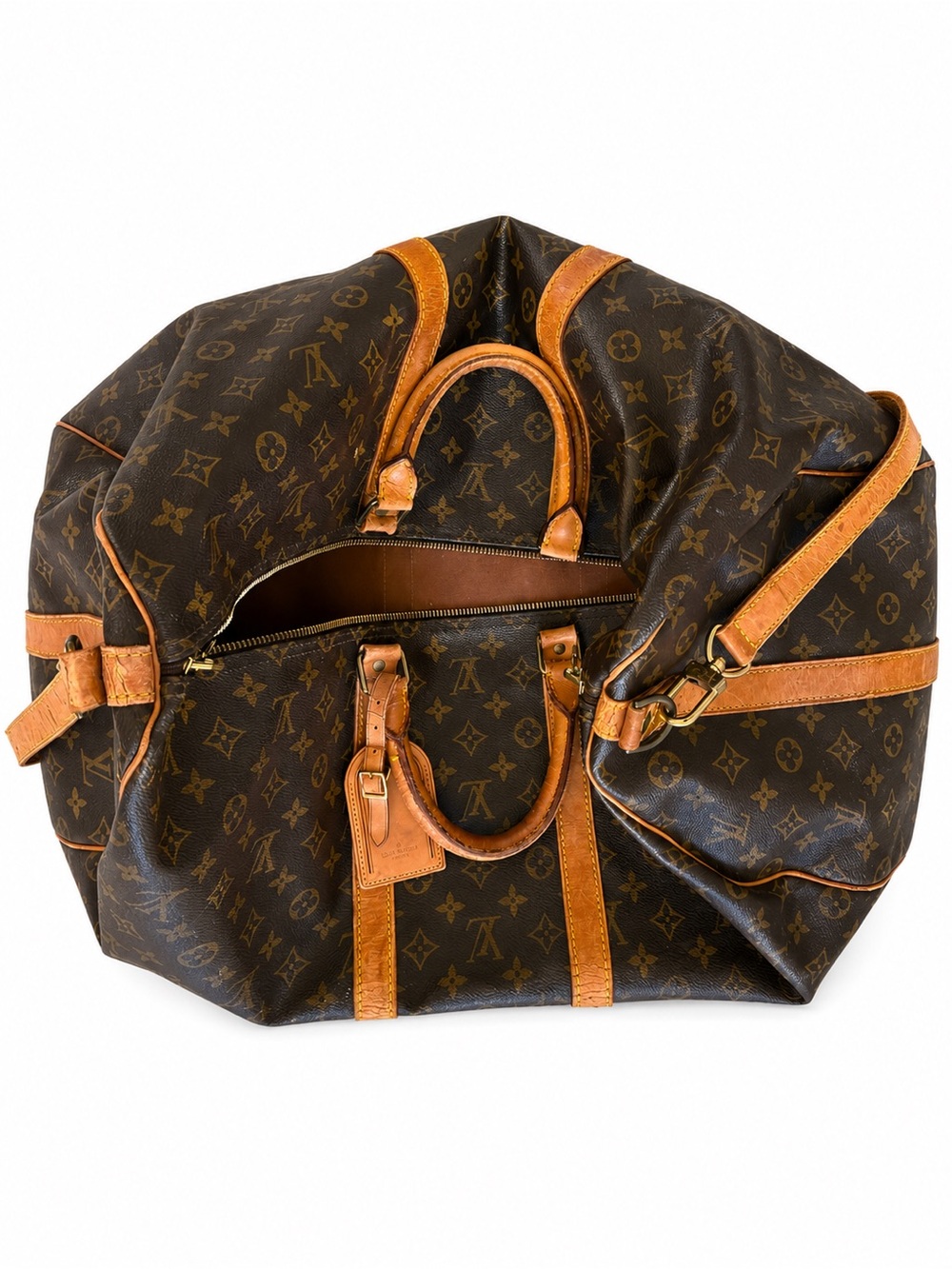 Louis Vuitton Brown Monogram Duffle Bag - Picture 2 of 3